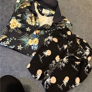 ✨BUNDLE✨ Set of Hawaiian Collared Shirts